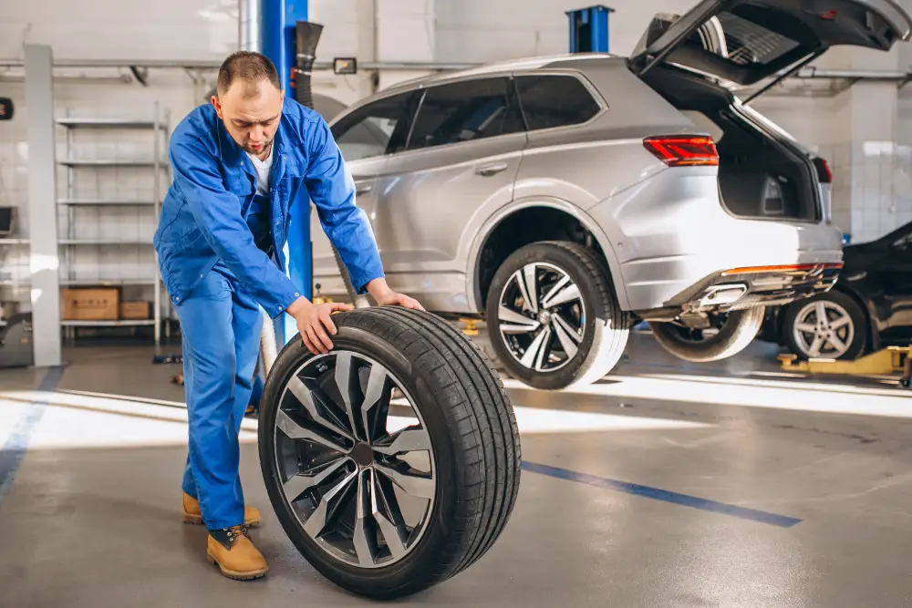 auto-mechanic-checking-car battery jump-start service washington dc